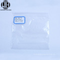 Stand up clear pe zipper bag for clothing